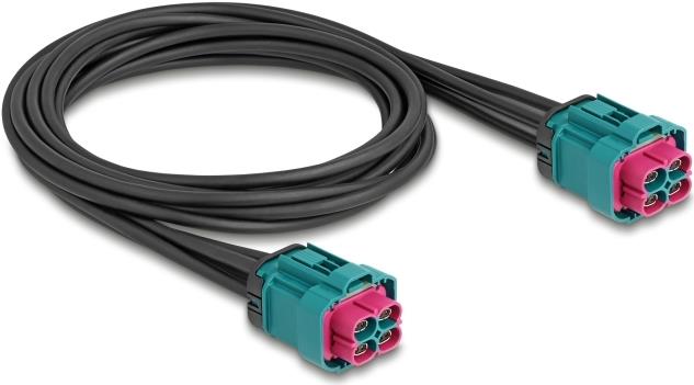 Купить Delock Kabel HDMTD Z quad Buchse zu 1 m IP67 Schutzart (90342) в магазине wardena.ru