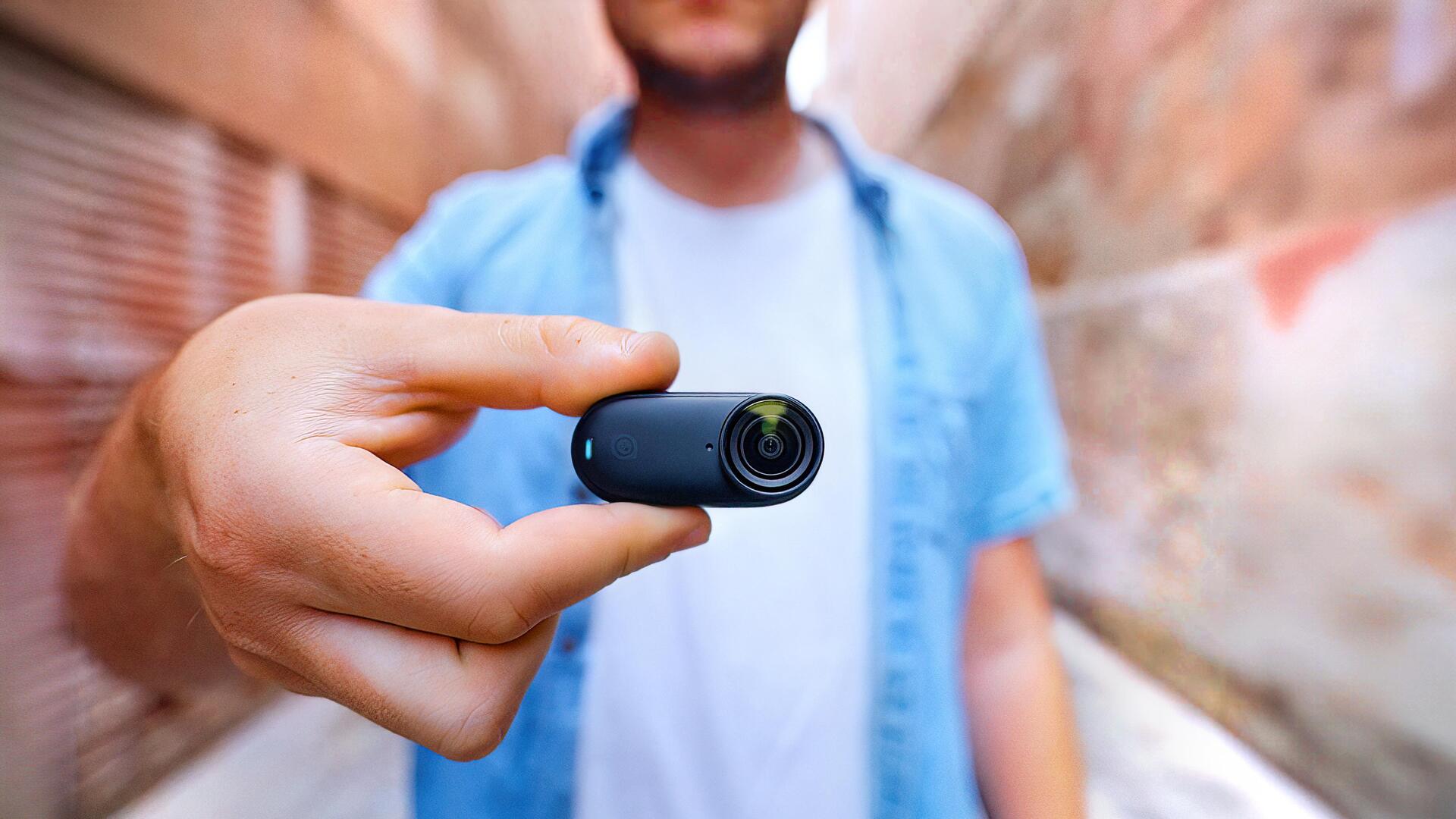 Купить Insta360 GO 3S Actionsport-Kamera 4K Ultra HD WLAN 39,1 g (CINSAATAGO3S13) в магазине wardena.ru