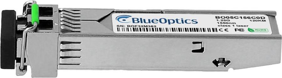 Купить Kompatibler KTI Networks SFP-GLSD-110-A BlueOptics BO05C156C0D SFP Transceiver, LC-Duplex, 1000BASE-ZX, Singlemode Fiber, 1550nm, 120KM, DDM, 0°C/+70°C (SFP-GLSD-110-A-BO) в магазине wardena.ru
