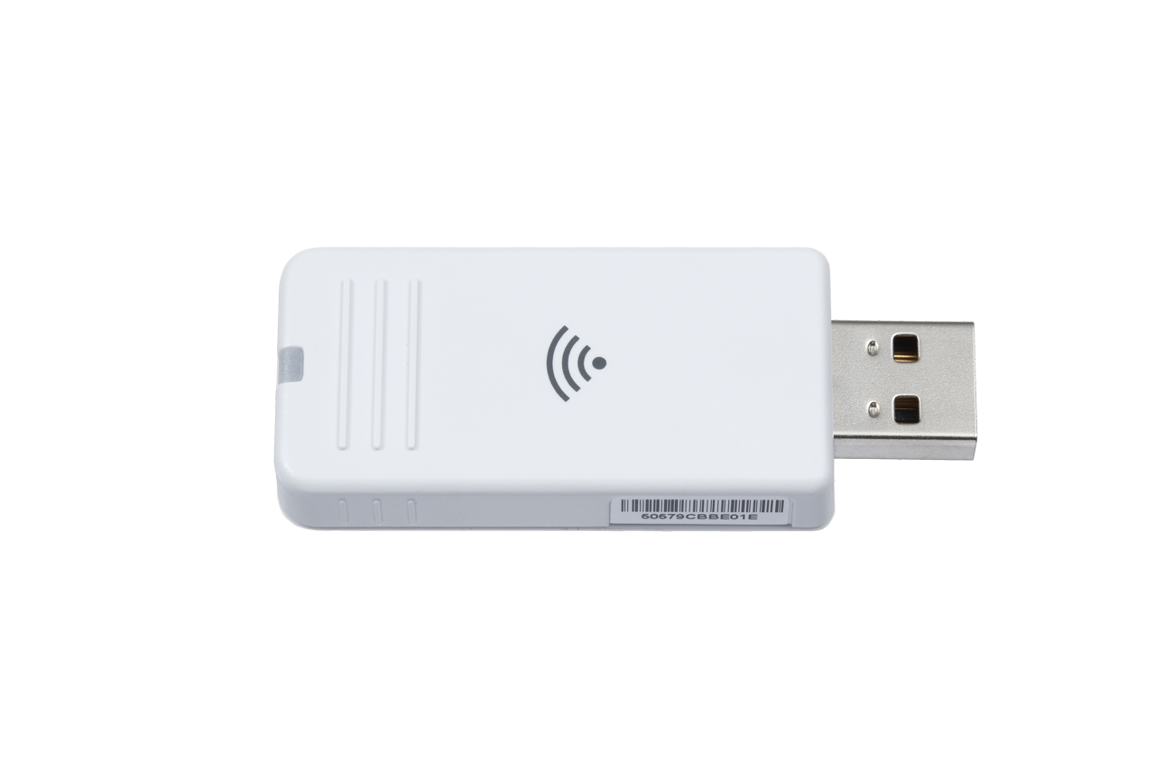 Купить Epson ELPAP11 - Netzwerkmedien-Streaming-Adapter - USB - Wi-Fi - für Epson EB-1480Fi, EB-1485FI (V12H005A01) в магазине wardena.ru