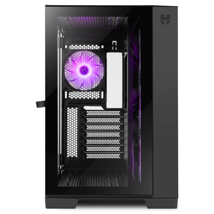 Купить NOX Hummer Astra - Midi Tower - PC - Schwarz - ATX - ITX - micro ATX - Stahl - Gehärtetes Glas - Gaming (NXHUMMERASTRABK) в магазине wardena.ru