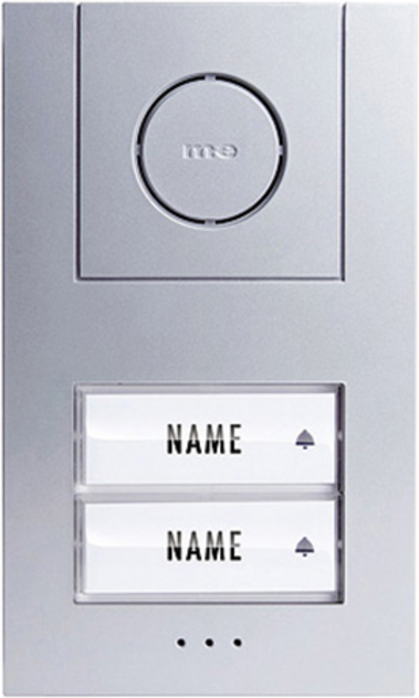 Купить m-e modern-electronics 41186 Türsprechanlage Kabelgebunden Komplett-Set 2 - Silber (41186) в магазине wardena.ru