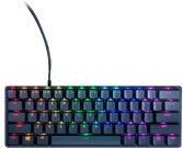 Купить Razer Huntsman Mini - Tastatur - Hintergrundbeleuchtung - USB - Deutsch - Tastenschalter: Razer Linear Optical Red - Schwarz (RZ03-03391900-R3G1) в магазине wardena.ru