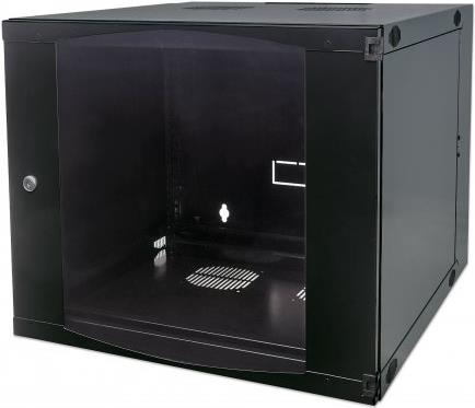 Купить Intellinet Double Section - Wandschrank - Schwarz, RAL 7021 - 9U - 48,3 cm (19") (713849) в магазине wardena.ru