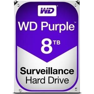 Купить WD Purple WD80PURZ - Festplatte - 8 TB - intern - 3.5" (8.9 cm) - SATA 6Gb/s - 5400 U/min - Puffer: 128 MB в магазине wardena.ru