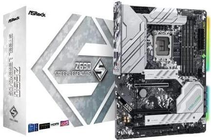 Купить ASRock Z690 Steel Legend/D5 - Motherboard - ATX - LGA1700-Sockel - Z690 Chipsatz - USB 3,2 Gen 1, USB 3,2 Gen 2, USB-C Gen 2x2 - 2,5 Gigabit LAN - Onboard-Grafik (CPU erforderlich) - HD Audio (8-Kanal) (90-MXBIK0-A0UAYZ) в магазине wardena.ru