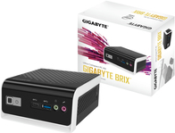 Купить Gigabyte BRIX GB-BLCE-4000C (rev. 1.0) - Barebone - Ultra Compact PC Kit - 1 x Celeron N4000 / 1.1 GHz - UHD Graphics 600 - GigE в магазине wardena.ru
