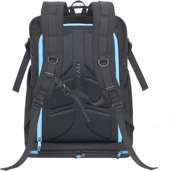 Купить Rivacase 7890 - Rucksack - 40,6 cm (16" ) - ausziehbar - Schultergurt - 2,25 kg - Schwarz - Blau (7890 BLACK) в магазине wardena.ru
