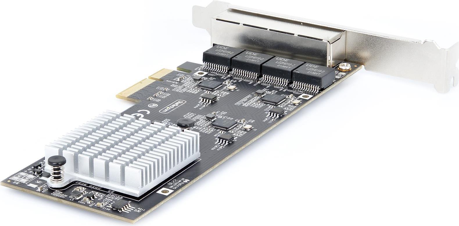Купить StarTech.com 4-Port 2.5Gbps NBASE-T PCIe Network Card, Intel I225-V Chip, Quad Port Computer Network Card, Multi-Gigabit NIC, PCI Express Server LAN Card, Desktop Ethernet Interface Card, PCI Express 2.0 (PR42GI-NETWORK- (PR42GI-NETWORK-CARD) в магазине wardena.ru