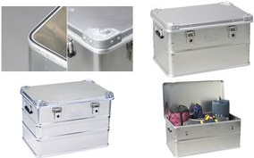 Купить allit Transportbox AluPlus ProfiBox S 81, silber Profi-Aluminiumbox, Stärke: 1,0 mm, mit Stapelecken, - 1 Stück (420033) в магазине wardena.ru