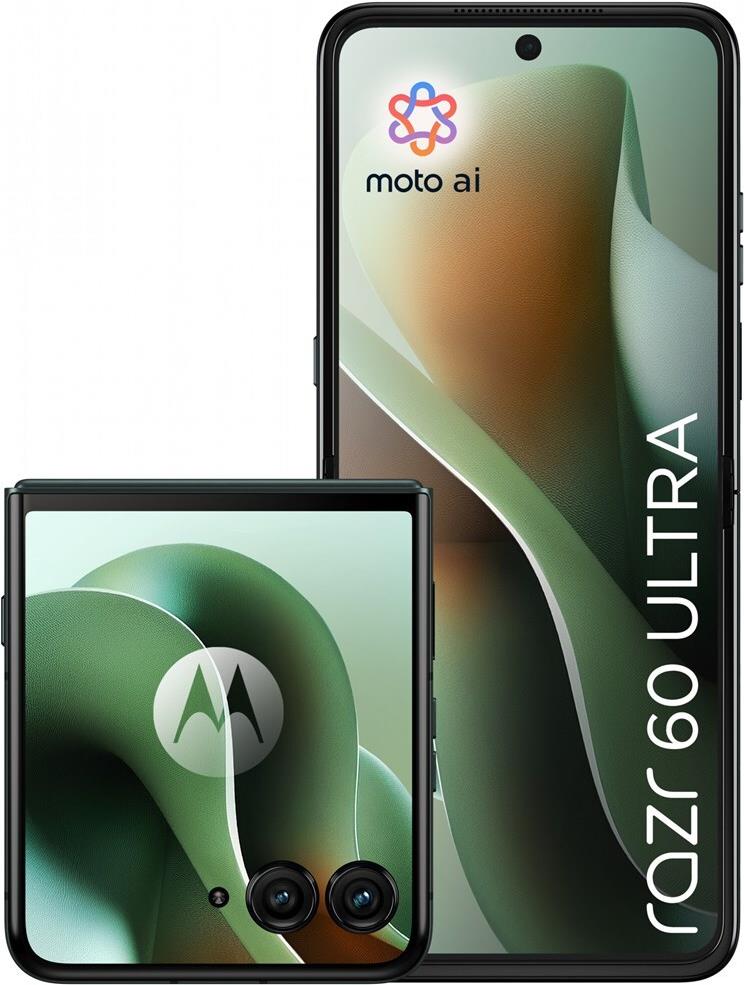 Купить Motorola razr 60 ultra 17,7 cm (6.96") Dual-SIM Android 15 5G USB Typ-C 16 GB 512 GB 4700 mAh Dunkelgrün (PB8R0006PL) в магазине wardena.ru