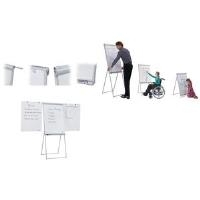 Купить FRANKEN Flipchart Standard Deluxe, 670 x 950 mm, hellgrau Tafel magnethaftend, Vierbeinstativ, glasfaserverstärkter (FC84) в магазине wardena.ru
