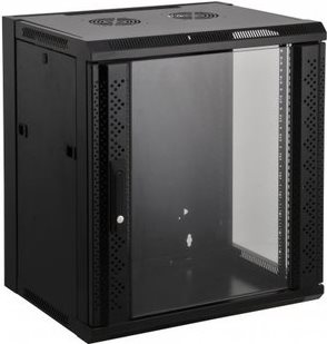 Купить Intellinet - Wandschrank - Schwarz, RAL 9005 - 9U - 48,3 cm (19") (711777) в магазине wardena.ru