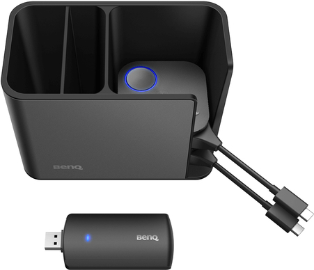 Купить BenQ InstaShare TZY31 Set, Drahtloses Screen-Sharing-System, bestehend aus:, 1x TDY31 Wireless Dongle, 2x TWY31 InstaShare Button (USB-C), 1x TCY31 Cradle zur Aufbewahrung der Buttons (5A.F7Y28.IP1) в магазине wardena.ru