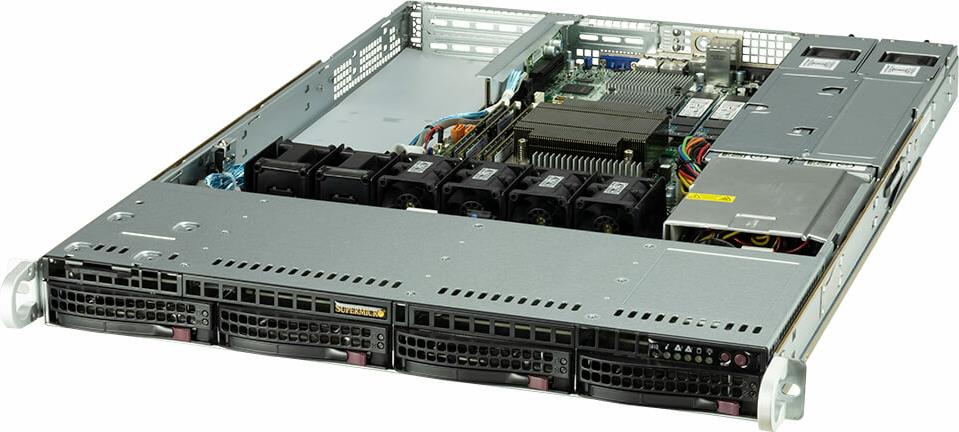 Купить Supermicro SYS-510T-WTR-EU Server-Barebone Intel C256 LGA 1200 (Socket H5) Rack (1U) Schwarz (SYS-510T-WTR-EU) в магазине wardena.ru
