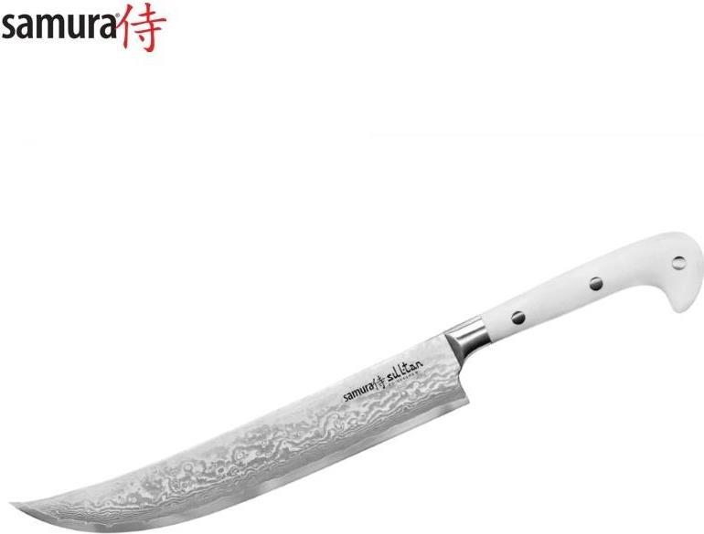 Купить Samura SULTAN Universal Küchenmesser 210 mm aus AUS 10 Damaststahl 61 HRC (67 Lagen) (SU-0045DBR) в магазине wardena.ru