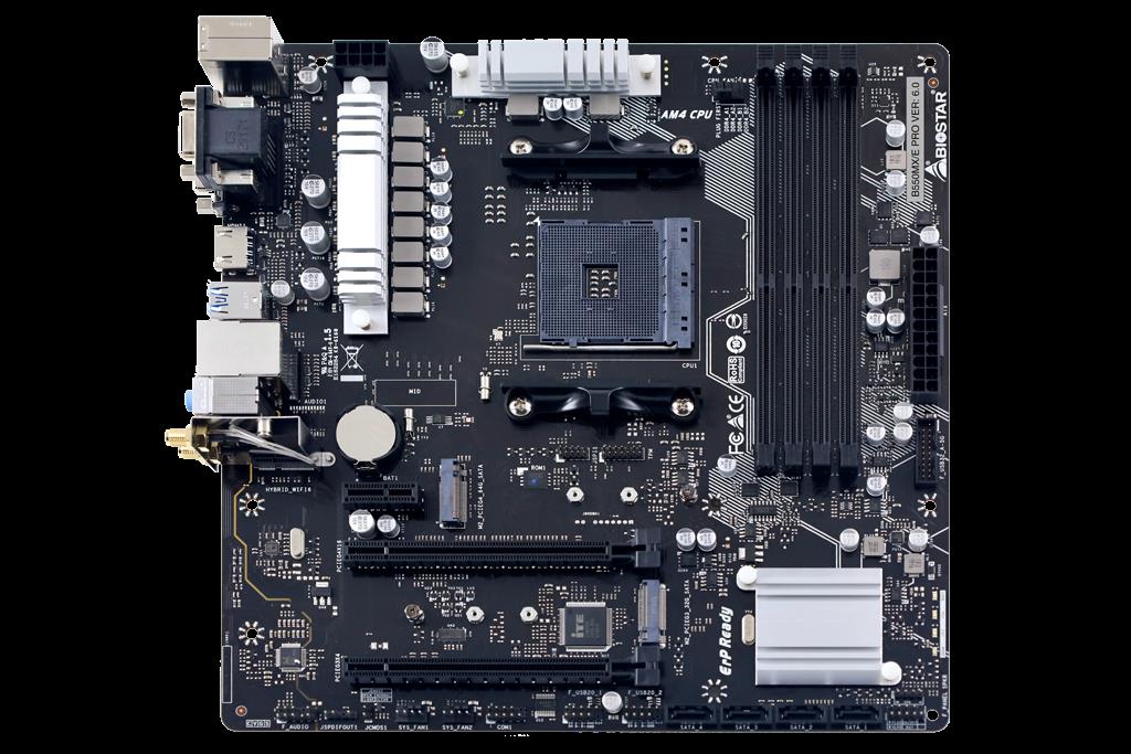 Купить Biostar B550MX/E PRO - Motherboard - micro ATX - Socket AM4 - AMD B550 Chipsatz - USB 3,2 Gen 1 - Gigabit LAN - Onboard-Grafik (CPU erforderlich) - HD Audio (8-Kanal) (B550MX/E PRO) в магазине wardena.ru