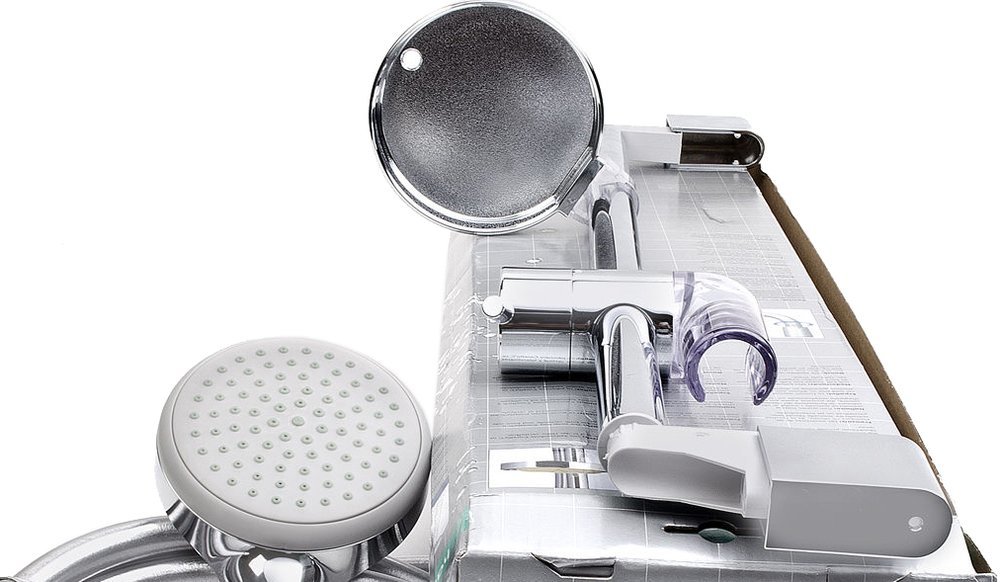 Купить Hansgrohe Croma 100 1jet/Unica'C 65 cm душевой гарнитур хром 27717000 в магазине wardena.ru