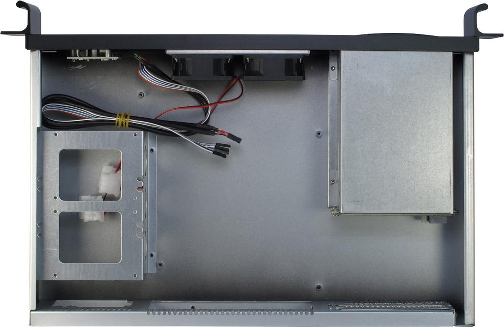 Купить Inter-Tech 1.5U-1528L Ablage Schwarz Computer-Gehäuse (88887210) в магазине wardena.ru