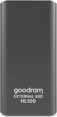 Купить Goodram HL100 - 1024 GB - USB Typ-C - 3.2 Gen 2 (3.1 Gen 2) - 450 MB/s - Grau (SSDPR-HL100-01T) в магазине wardena.ru