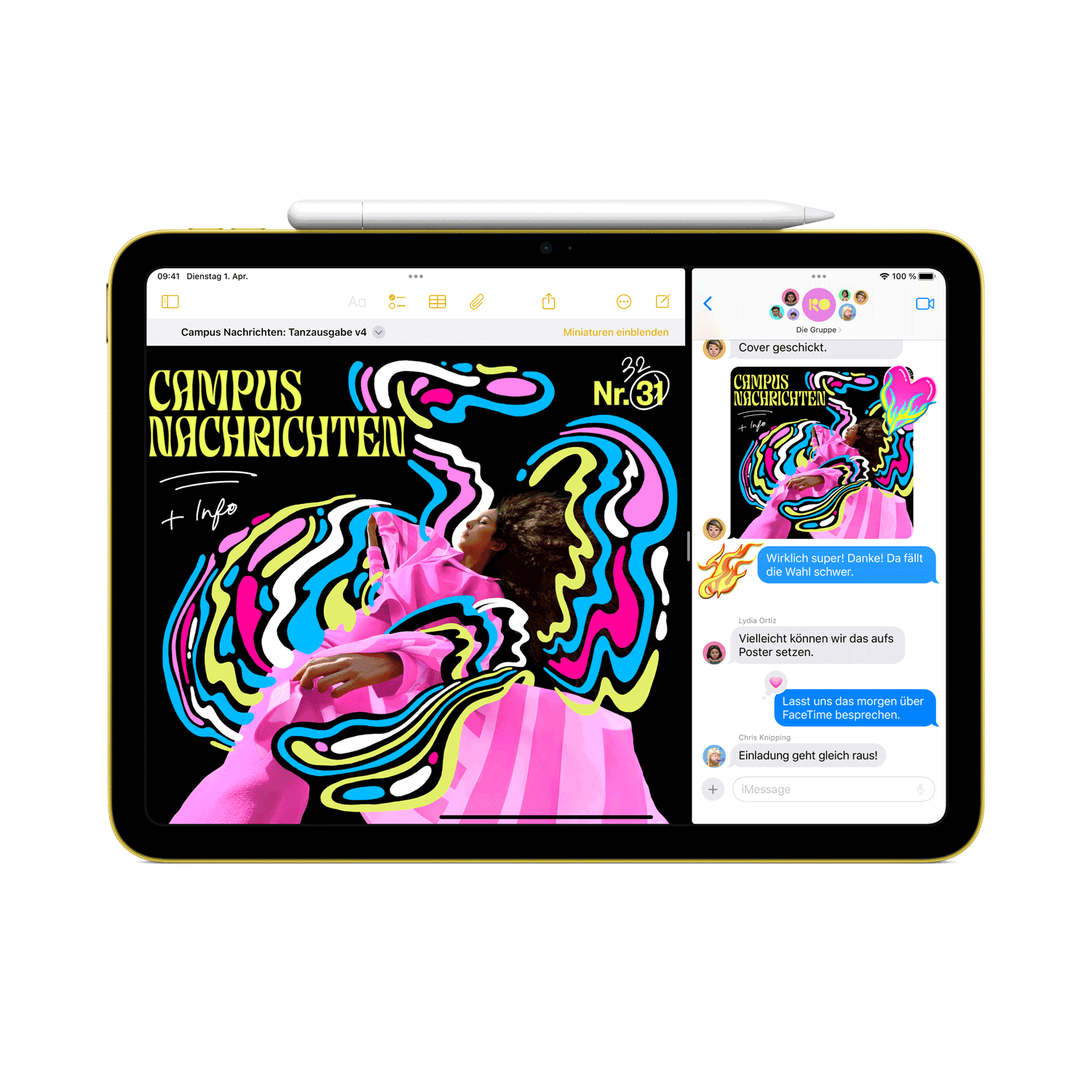 Купить Apple iPad 11 Wi-Fi 128GB (silber) 11.Gen (MD3Y4TY/A) в магазине wardena.ru