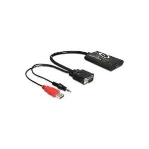 Купить Delock VGA zu HDMI Adapter mit Audio (62408) в магазине wardena.ru
