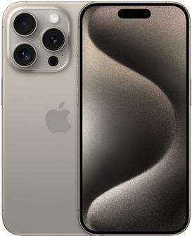Купить Apple iPhone 15 Pro - 5G Smartphone - Dual-SIM / Interner Speicher 512GB - OLED-Display - 6,1" - 2556 x 1179 Pixel (120 Hz) - Triple-Kamera 48 MP, 12 MP, 12 MP - front camera 12 MP - Natural Titanium (MTV93ZD/A) в магазине wardena.ru