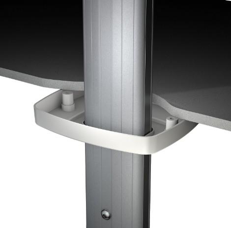 Купить Kindermann Premium 60 - Deckenhalterung für Projektor - eloxiertes Aluminium - Aluminium, RAL 9006 (7450000060) в магазине wardena.ru