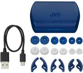 Купить JVC HA-ET45T-A-U Kopfhörer & Headset Ohrbügel - im Ohr Blau (HA-ET45T-A-U) в магазине wardena.ru