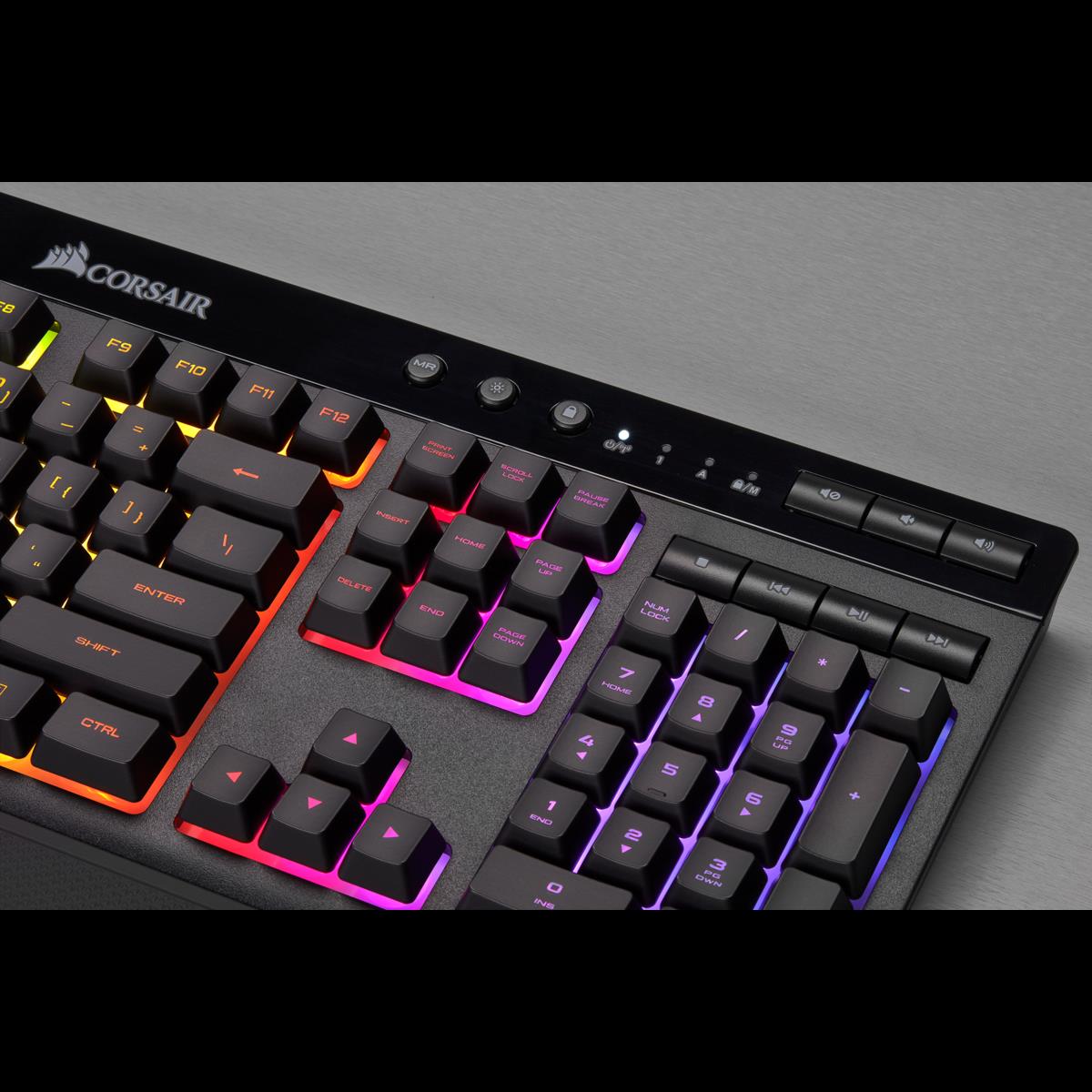 Купить CORSAIR Gaming K57 RGB - Tastatur - Hintergrundbeleuchtung - USB, Bluetooth, 2.4 GHz - Deutsch (CH-925C015-DE) в магазине wardena.ru