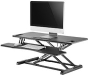 Купить Neomounts by Newstar Sitz-Steh-Arbeitsplatz - Schwarz - 110 - 510 mm - 15 kg - China - 950 mm - 615 mm (NS-WS300BLACK) в магазине wardena.ru