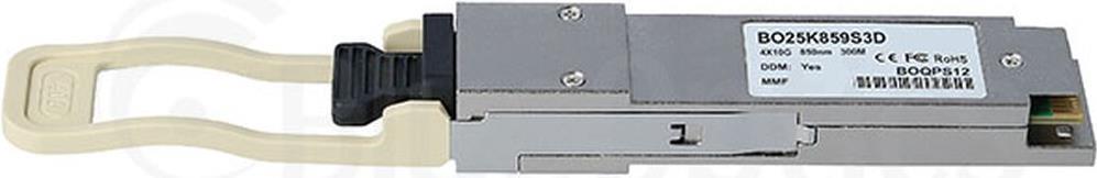 Купить Kompatibler Fortinet QSFP-40G-ESR4 BlueOptics BO25K859S3D QSFP Transceiver, MPO/MTP, 40GBASE-ESR4, Multimode Fiber, 4x850nm, 300 Meter, 0°C/+70°C (QSFP-40G-ESR4-FR-BO) в магазине wardena.ru