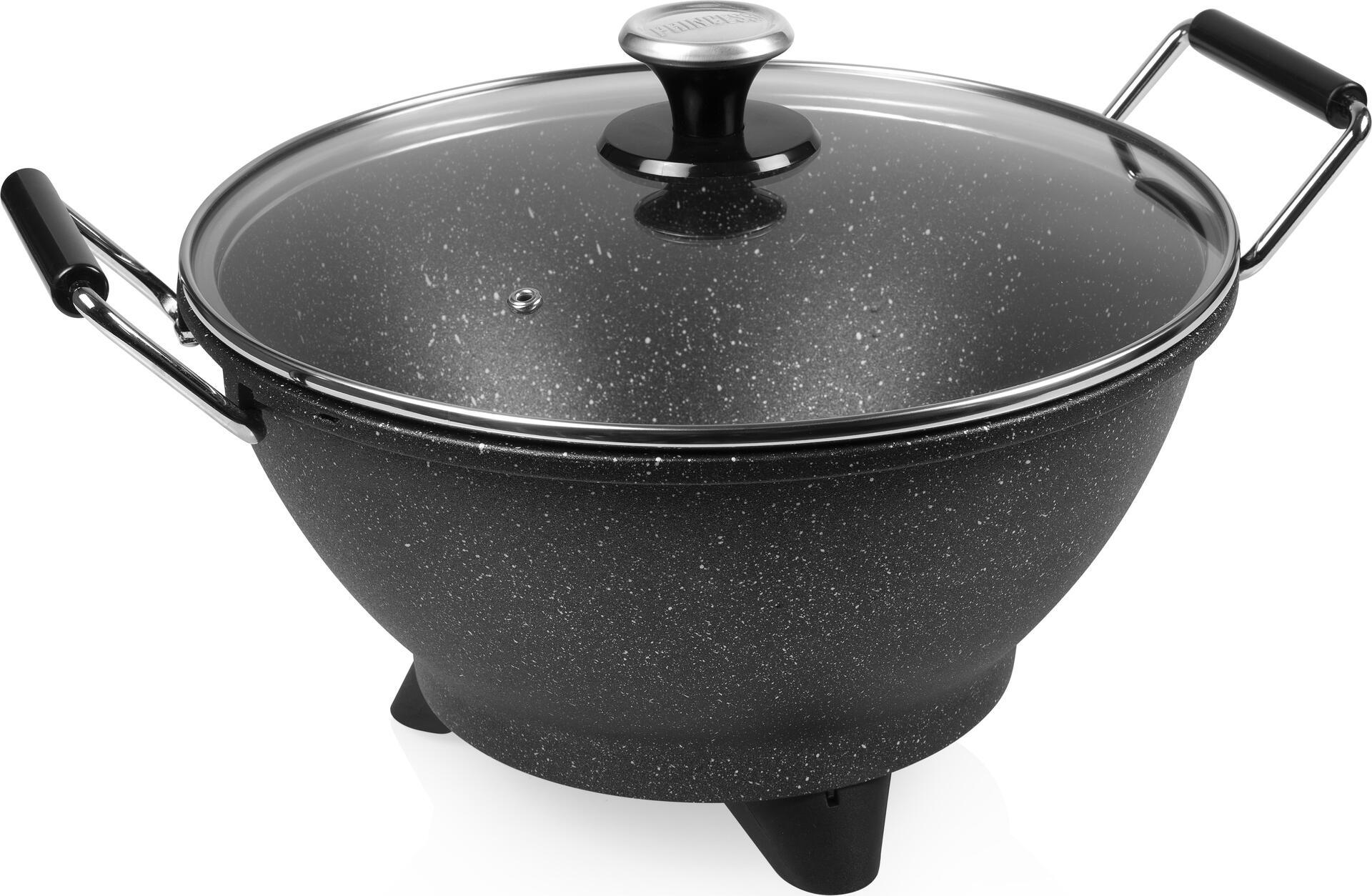 Купить Princess 162389 Elektrischer Wok - 7 l - Schwarz - Aluminium - 250 °C - 1400 W - 220 - 240 V (01.162389.01.001) в магазине wardena.ru