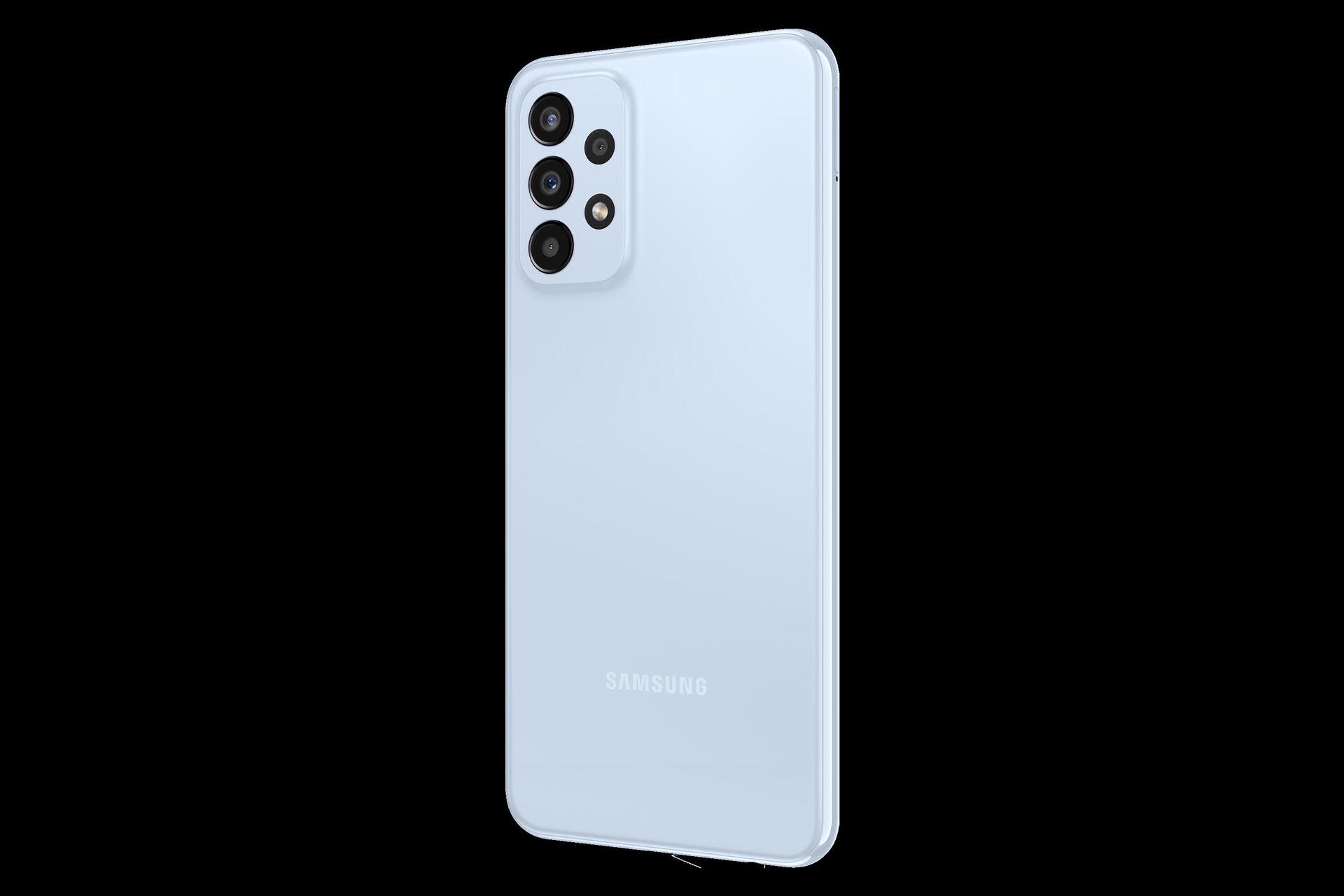 Купить Samsung Galaxy A23 5G - 5G Smartphone - Dual-SIM - RAM 4 GB / Interner Speicher 128 GB - microSD slot - LCD-Anzeige - 6.6" - 2408 x 1080 Pixel (120 Hz) - 4x x Rückkamera 50 MP, 5 MP, 2 MP, 2 MP - front camera 8 MP - Hell (SM-A236BLBVEUB) в магазине wardena.ru