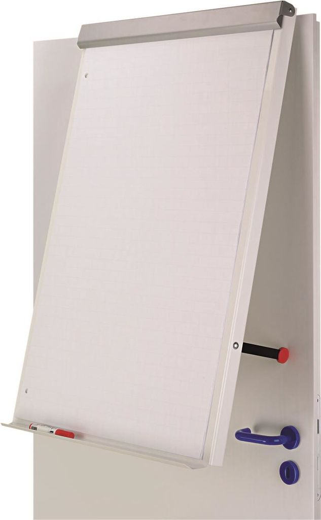 Купить MAUL HEBEL Flip-Chart für Wand- oder Tür-Befestigung, silber magnethaftend, transportabel, Stahlbügel mit Einhängeleiste (63748-95) в магазине wardena.ru