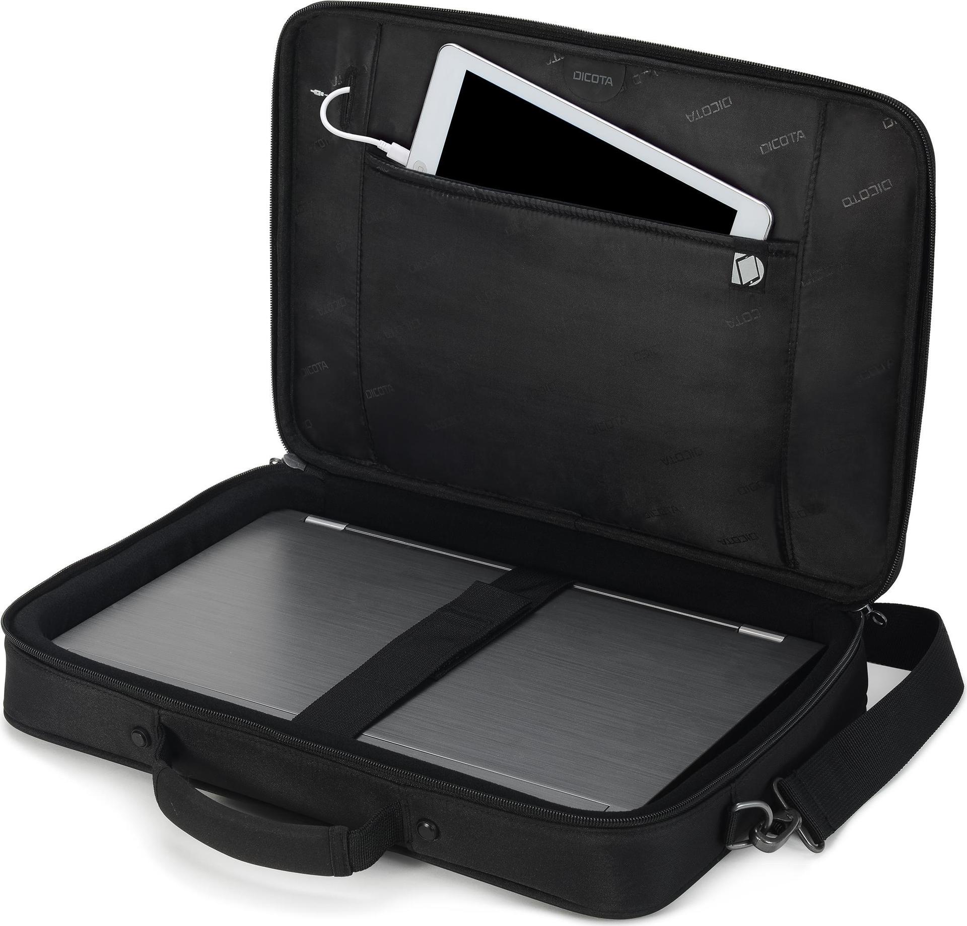 Купить Dicota Eco Multi SELECT - Notebook-Tasche - 43,9 cm (17.3") - Schwarz (D31639) (D31639-RPET) в магазине wardena.ru