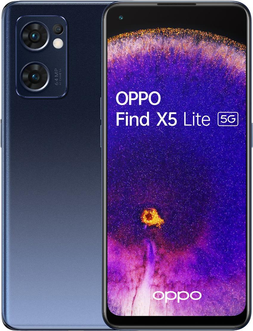 Купить OPPO Find X5 Lite 16,3 cm (6.43" ) Dual-SIM Android 12 5G USB Typ-C 8 GB 256 GB 4500 mAh Schwarz (6041892) в магазине wardena.ru