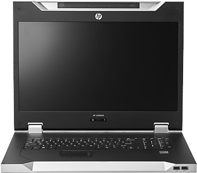 Купить HPE LCD8500 - KVM-Konsole - USB - 47.02 cm (18.51") (18.51" sichtbar) - Rack - einbaufähig - 1600 x 1200 - 187 cd/m² - 700:1 - 16 ms - Silber - 1U - für ProLiant DL20 Gen9, DL360p Gen8, DL380 Gen9, DL580 Gen9, MicroServe (AF631A) в магазине wardena.ru
