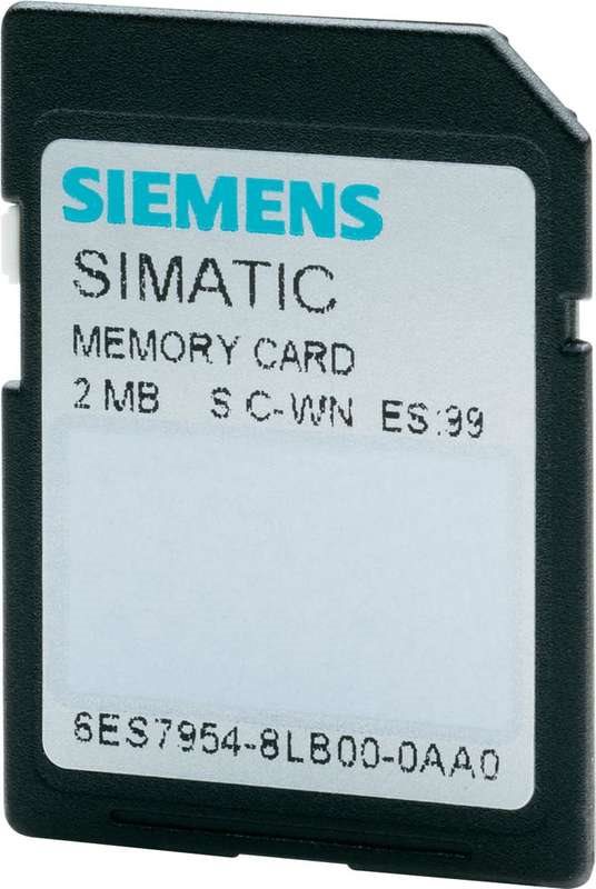 Купить Siemens SPS-Speichermodul SIMATIC S7 Memory Card 6ES7954-8LC03-0AA0 - Flash-Speicher (6ES7954-8LC02-0AA0) в магазине wardena.ru