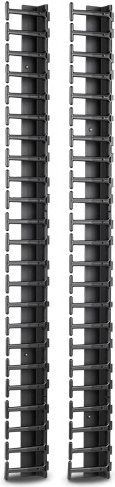 Купить APC Schneider APC - Kabelführungsplatte für Schaltschrank (vertikal) - Schwarz - 48U (Packung mit 2) (AR7723) в магазине wardena.ru