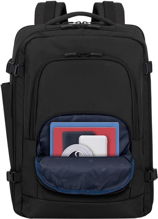Купить Riva Case Tegel 8461 - Notebook-Rucksack - Eco Travel - 43,9 cm (17.3") - Schwarz (4260403579152) в магазине wardena.ru