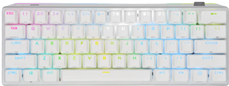 Купить Corsair K70 PRO MINI, Gaming-Tastatur, RGB-LED-Beleuchtung, NA, Weiß, Kabellos/kabelgebunden, CHERRY MX Red (CH-9189110-NA) в магазине wardena.ru