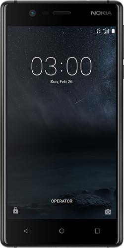 Купить Nokia 3 - 12,7 cm (5" ) - 16 GB - 8 MP - Android - 7.0 Nougat - Schwarz (11NE1B01A03) в магазине wardena.ru