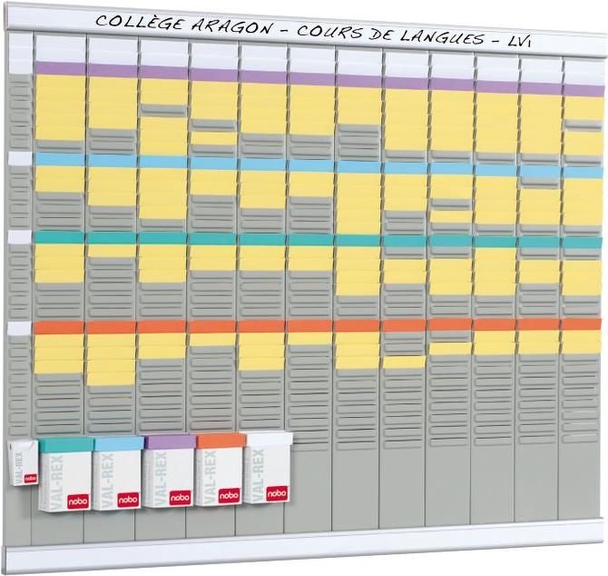 Купить Nobo T-Karten-Planung - Jahresplaner - 13 Spalten - 32 Fächer (2990700) в магазине wardena.ru