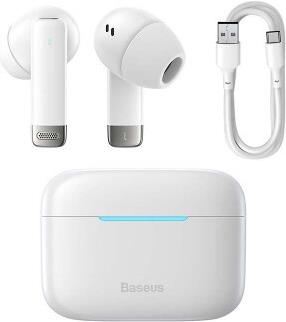 Купить Baseus Bowie E9 Kopfhörer Kabellos im Ohr Anrufe/Musik Bluetooth Weiß (NGTW120002) в магазине wardena.ru