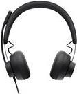 Купить Logitech Zone Wired - Headset - On-Ear - kabelgebunden - aktive Rauschunterdrückung - USB-C - Graphite (981-000875) в магазине wardena.ru