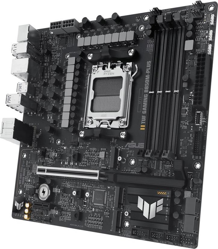 Купить ASUS TUF Gaming B850M-Plus - AMD Sockel AM5 (Ryzen Zen4) - Micro/Mini/Flex-ATX (90MB1IX0-M0EAY0) в магазине wardena.ru