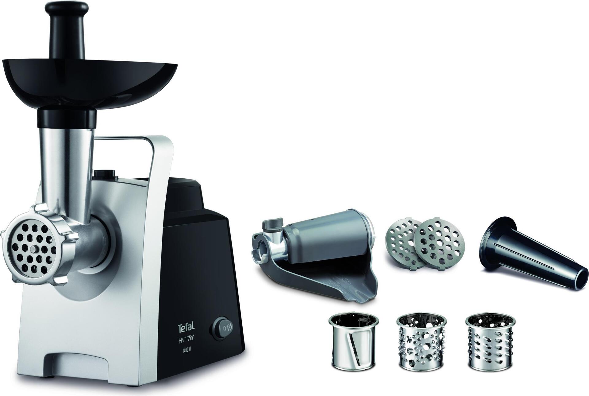Купить Tefal HV1 NE1098 Fleischwolf 1400 W Schwarz - Silber (NE109838) в магазине wardena.ru