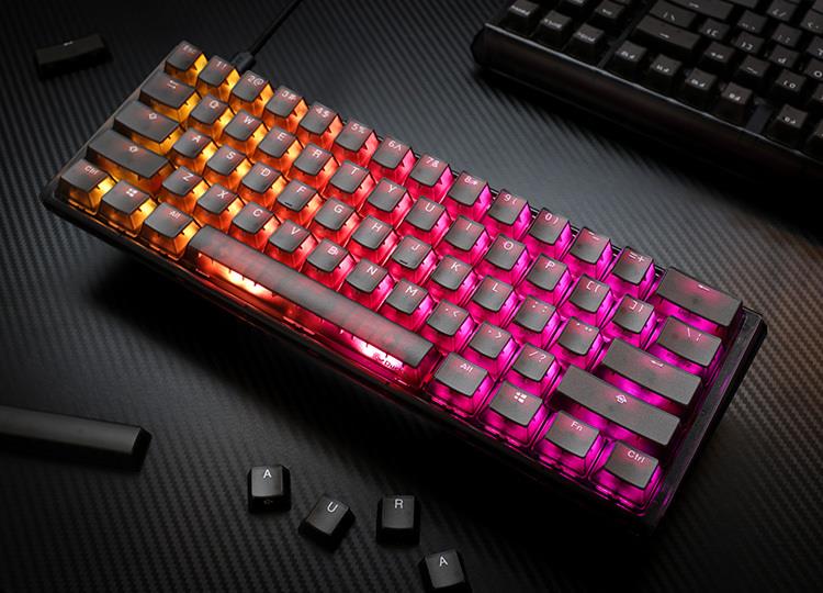 Купить Ducky One 3 Aura Black Mini Gaming Tastatur, RGB LED - MX-Red (US) (DKON2161ST-RUSPDABAAAC1) в магазине wardena.ru