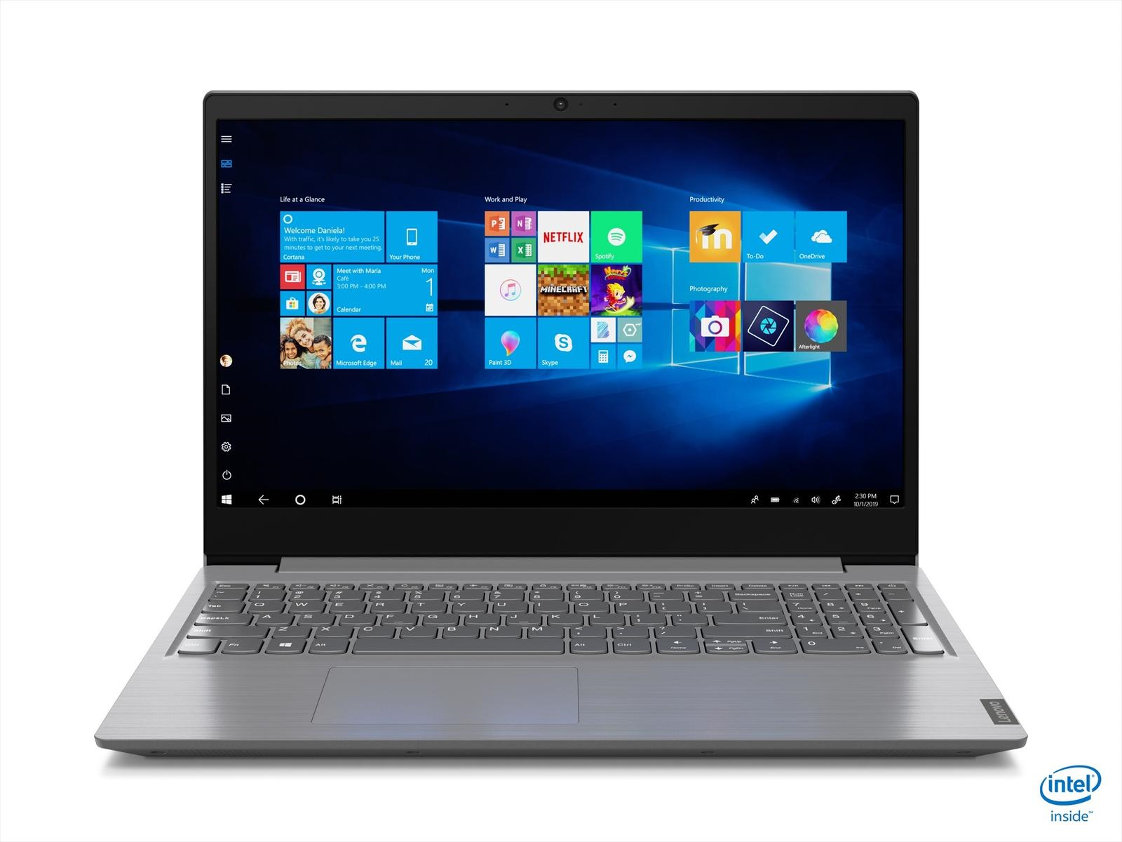 Купить Lenovo V15-IIL 82C5 - Core i5 1035G1 / 1 GHz - Win 10 Pro 64-Bit - 8 GB RAM - 512 GB SSD NVMe - 39.6 cm (15.6") TN 1920 x 1080 (Full HD) - UHD Graphics - Wi-Fi, Bluetooth - Struktur in Iron Gray - kbd: Deutsch (82C500G7GE) в магазине wardena.ru